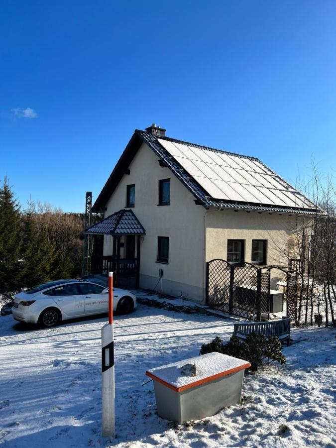 Luxus Ferienhaus Erzgebirge In Alleinlage Altenberg  Extérieur photo